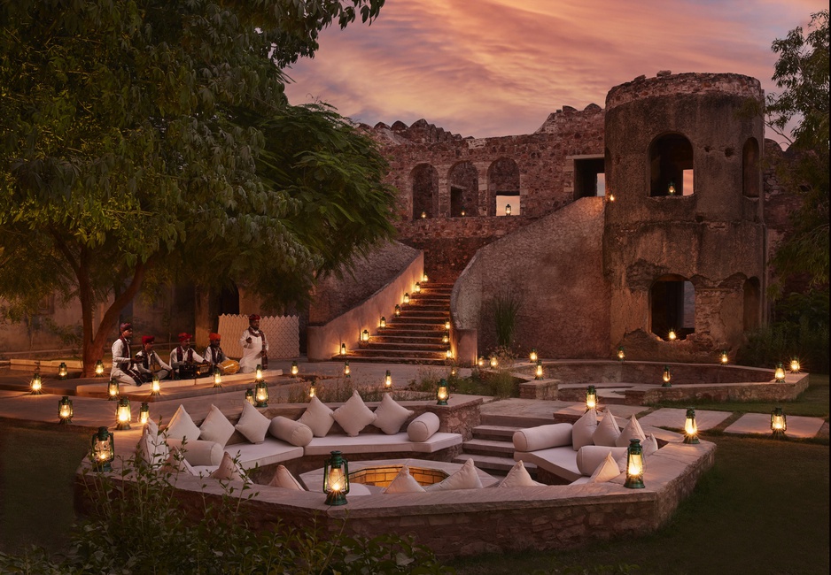 Six Senses Fort Barwara - All Day Dining Courtyard