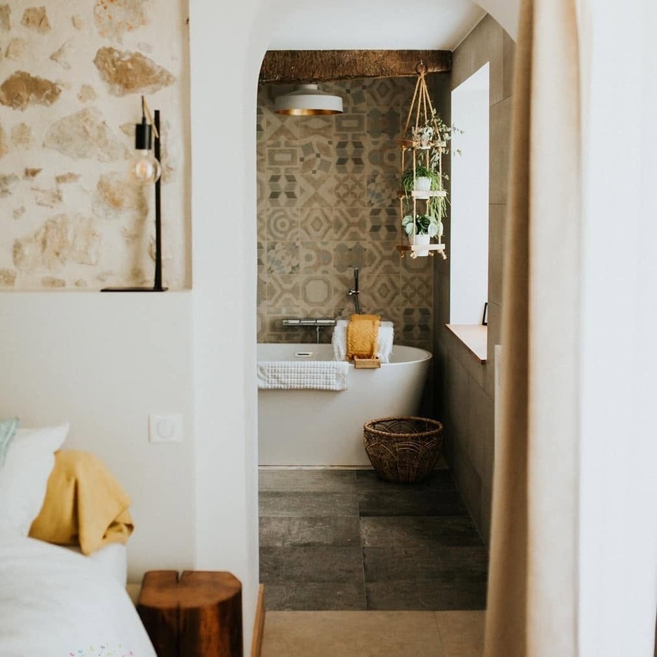 Le Moulin Camoula La Roya Bathroom