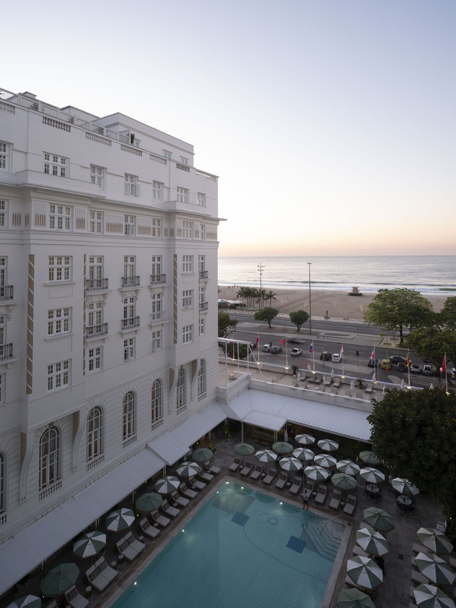 Copacabana Palace Pool and Beach
