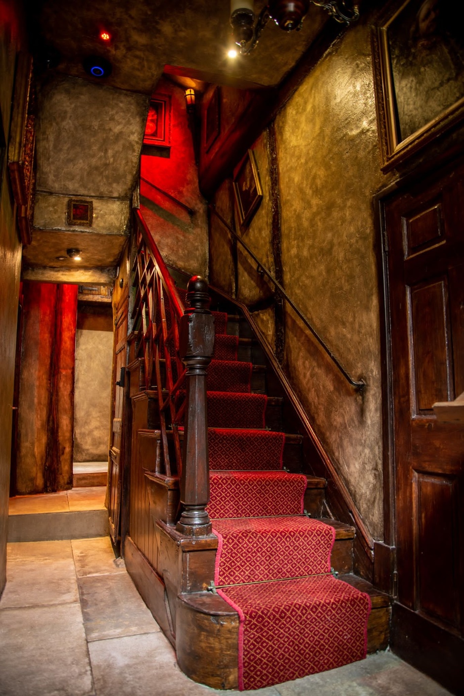 Hocus Pocus Tiny Hotel Staircase
