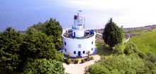 West Usk Lighthouse - Mutant Robots And Time Machines In A Historical Sea Tower At The River Usk