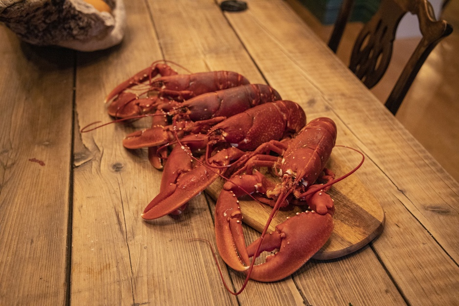 Pater Noster Freshly Caught Crab Dinner