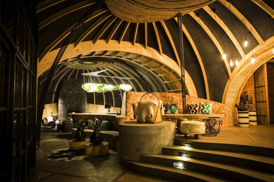 Bisate Lodge lounge