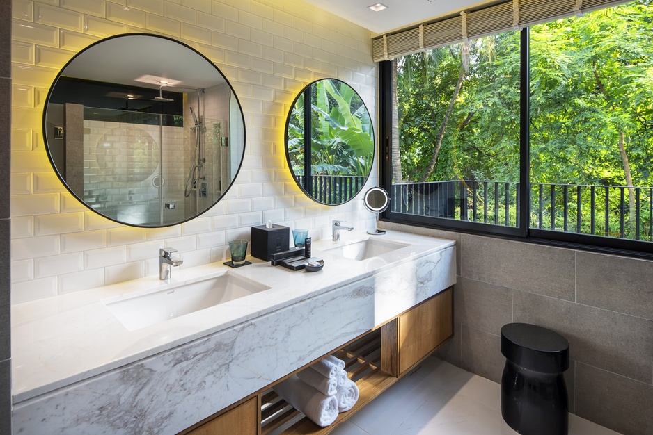 X2 Chiang Mai Riverside Resort Garden View Suite Bathroom