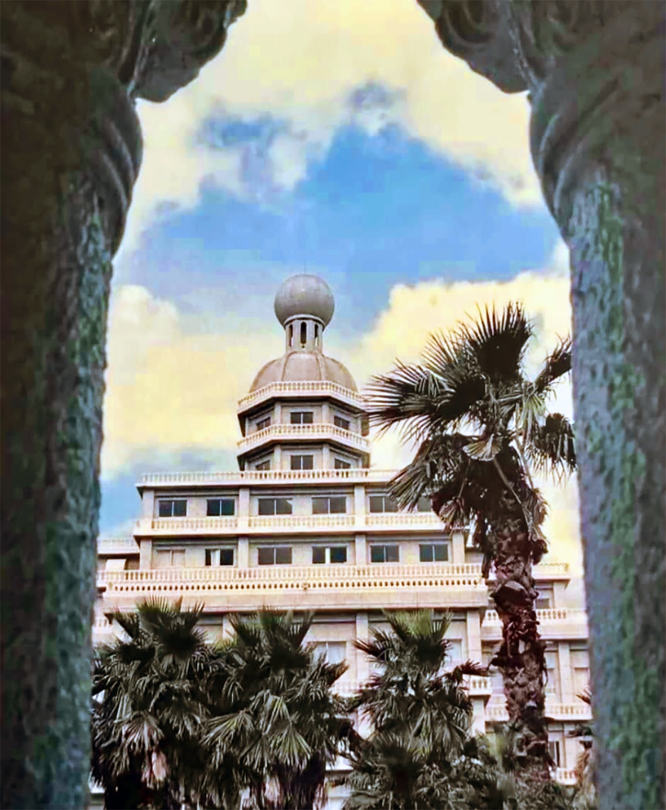 The Hachijo Royal Hotel's View Through a Gate