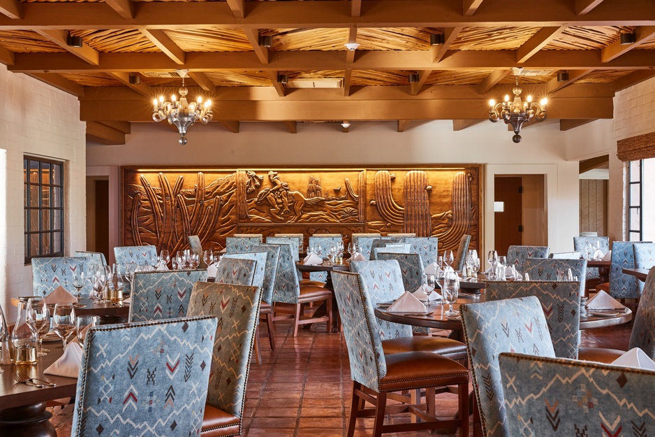 Rancho de los Caballeros The Dining Room