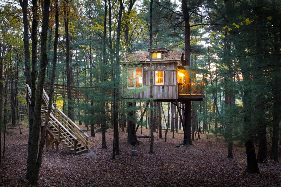 The Mohicans Tree House Resort - Old Pine Treehouse