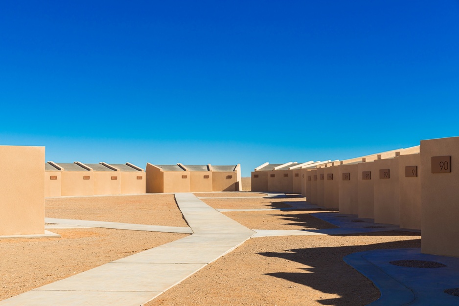 Gobi Caravanserai Pathway to the Rooms