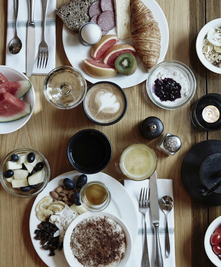 Hotel Ottilia Organic breakfast