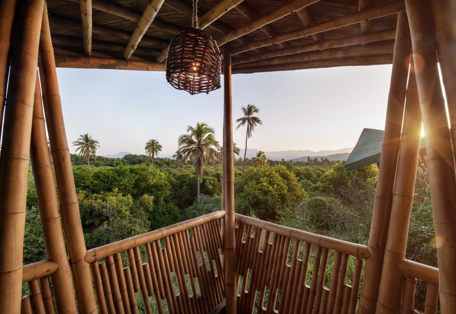 Playa Viva - Dune Manta Treehouse Mountain View