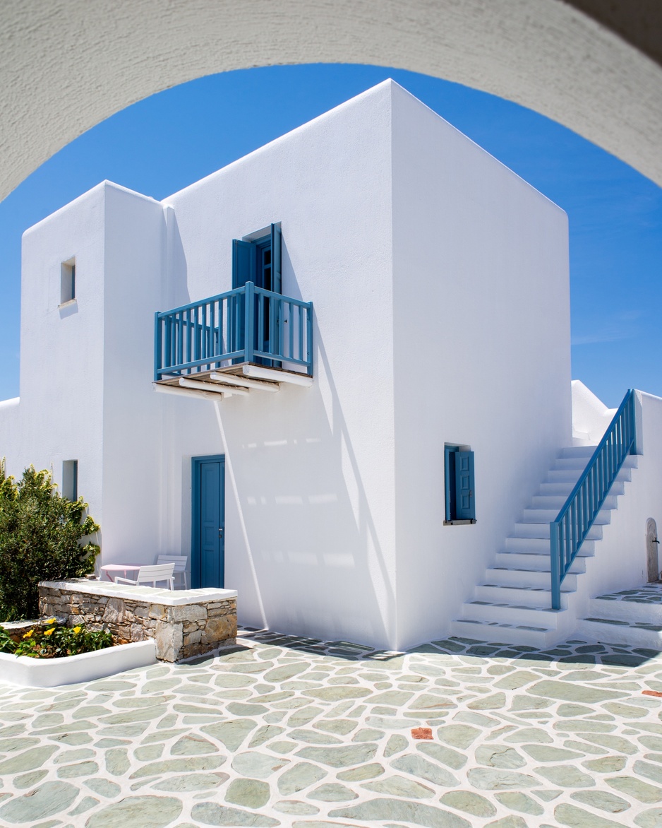 Anemomilos Boutique Hotel Greek, White & Blue Design