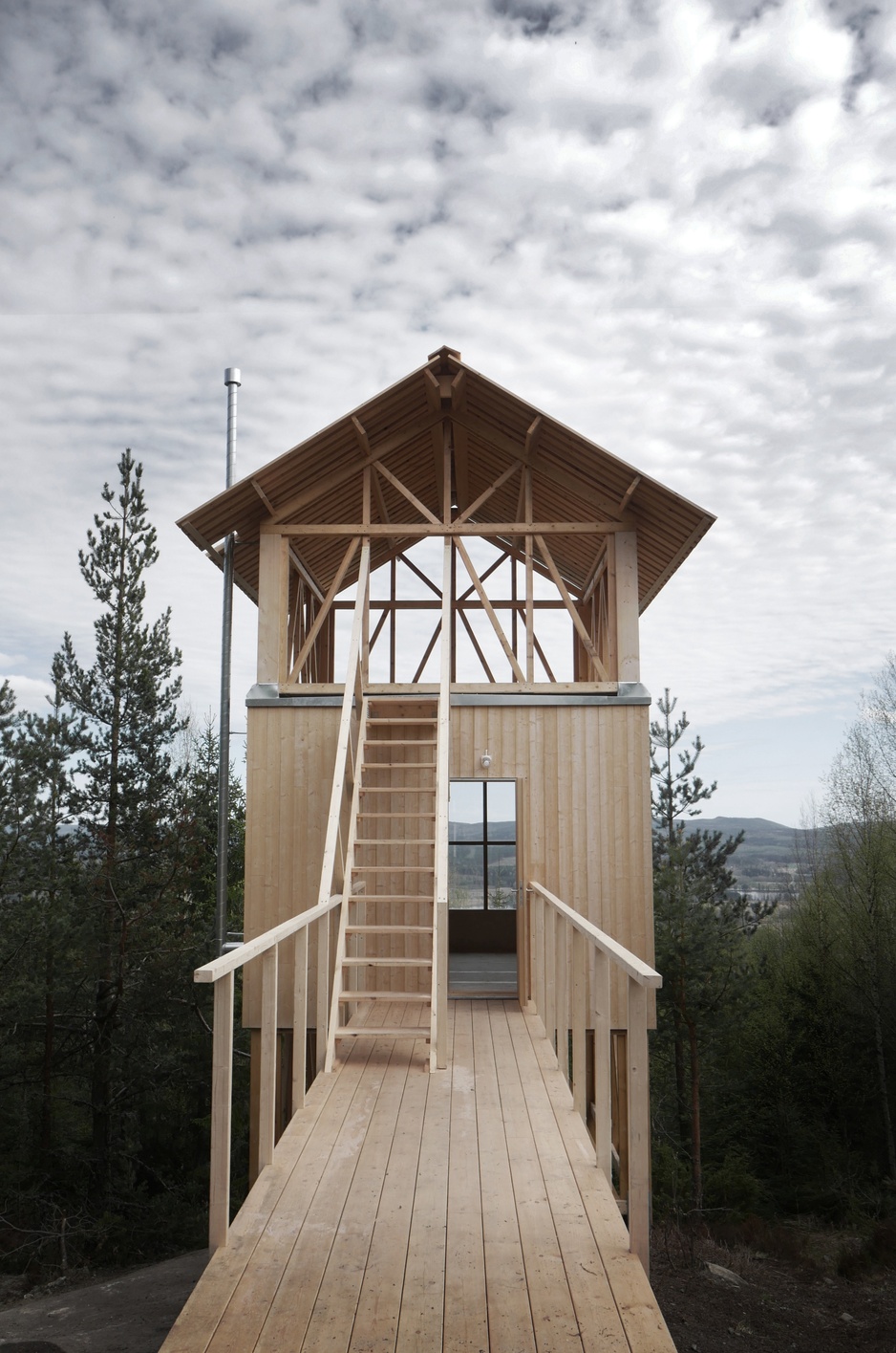 Bergaliv loft house entrance