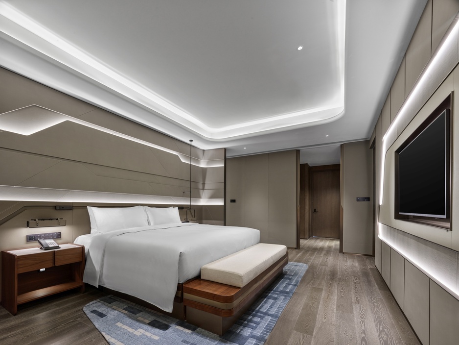 Hilton Shanghai Hongqiao International Airport - Presidential Suite Bedroom