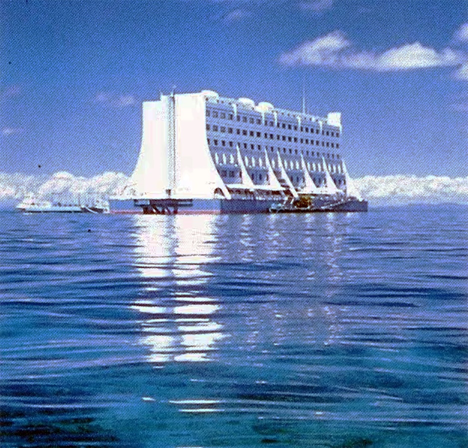 The Floating Hotel in Australia: Four Seasons Barrier Reef Resort