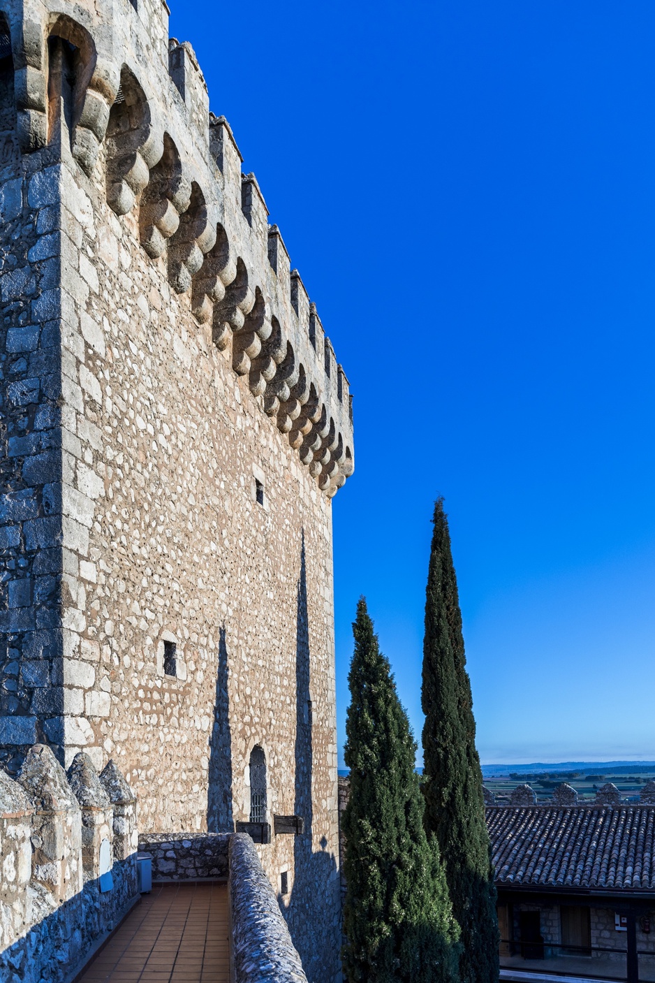 The Walls of Alarcón Castle
