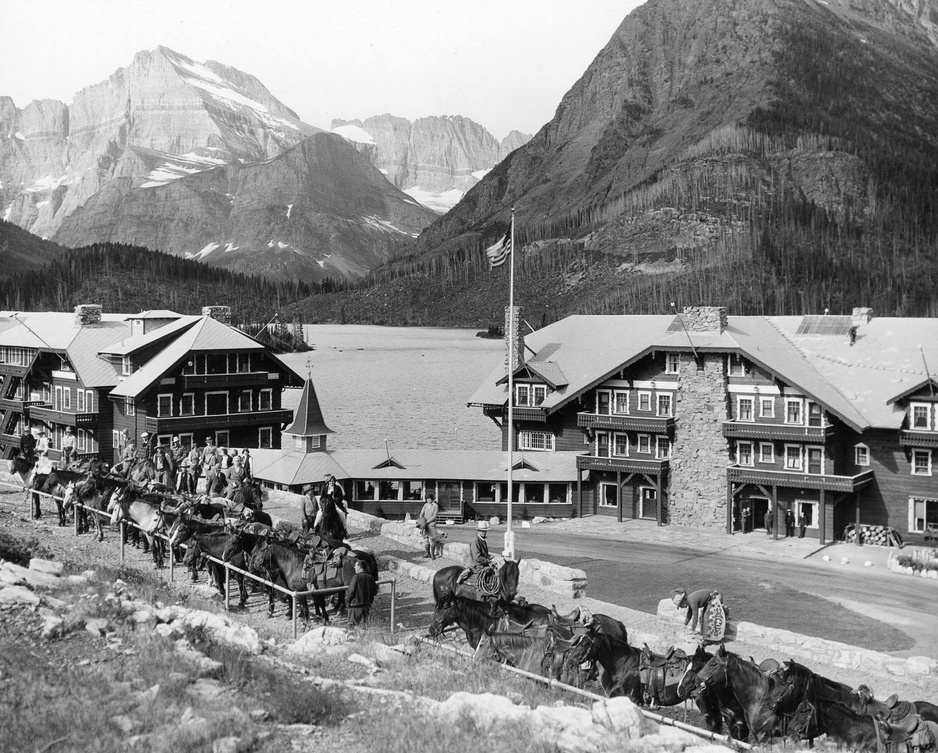Many Glacier Hotel in 1931