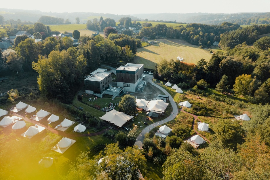 Daft Music Studios & Hotel Aerial View