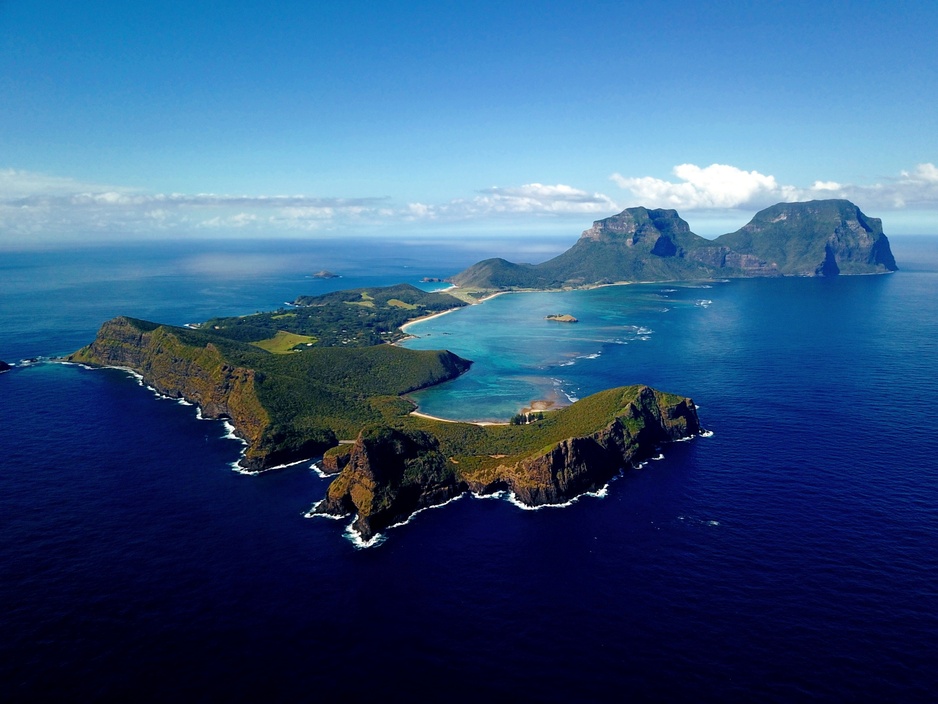 Lord Howe Island Aerial