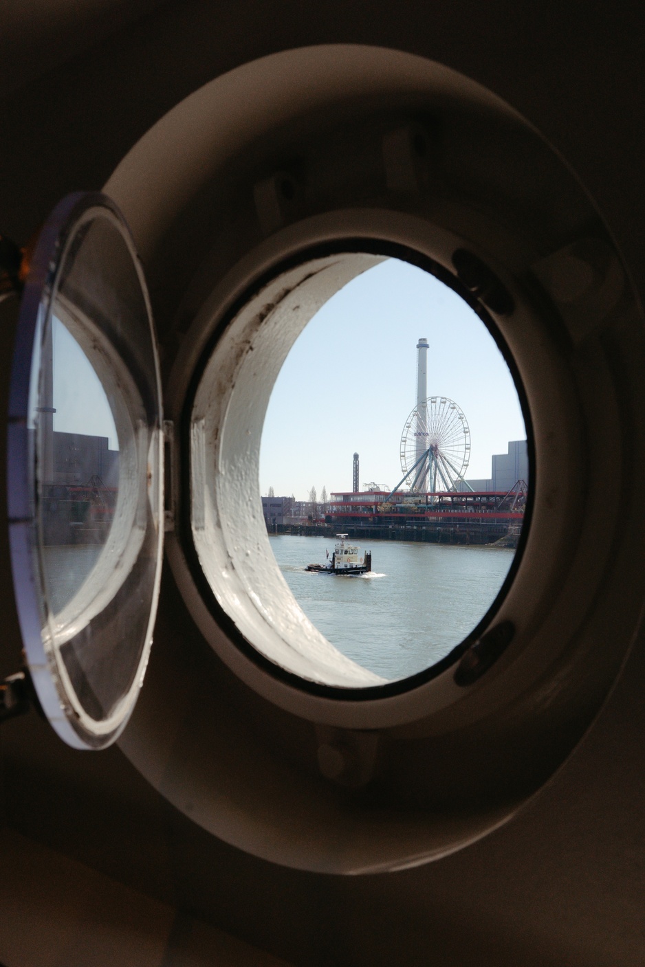 ss Rotterdam Room Original Porthole Window