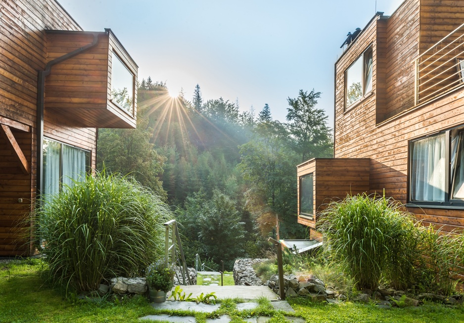 Szuflandia Hotel in the Lush Greenery