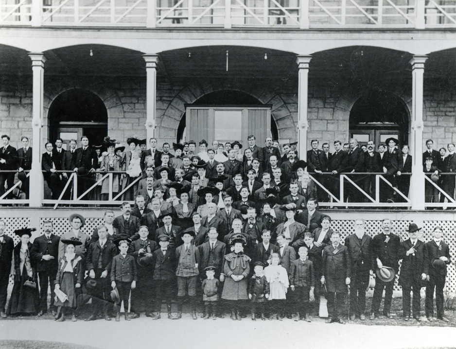 Historic photo of 1886 Crescent Hotel