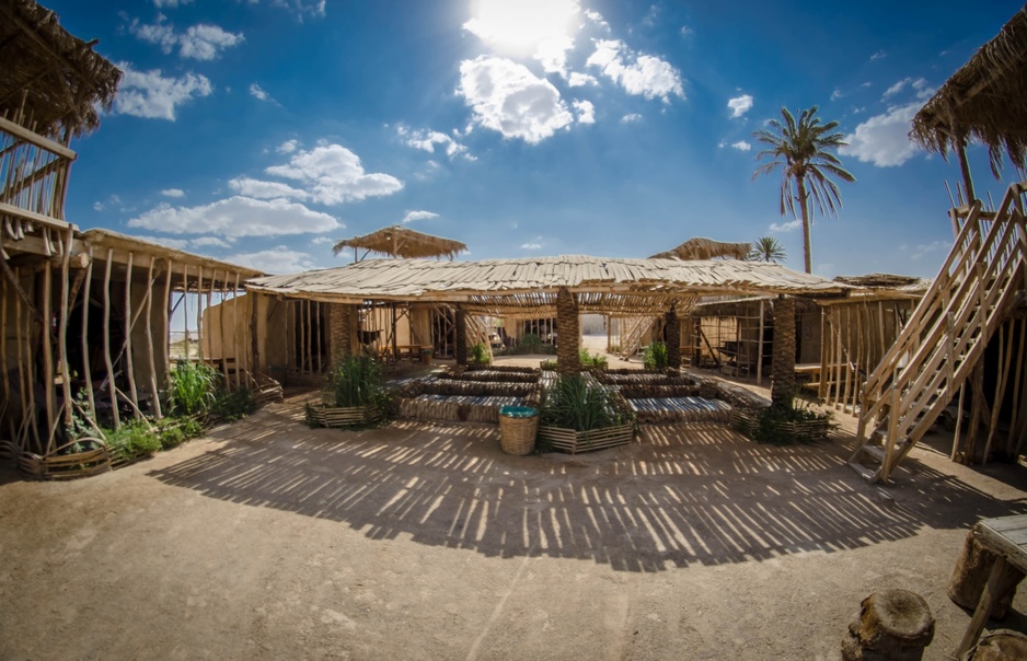 Kfar Hanokdim Desert Resort is Made of Wood and Stone