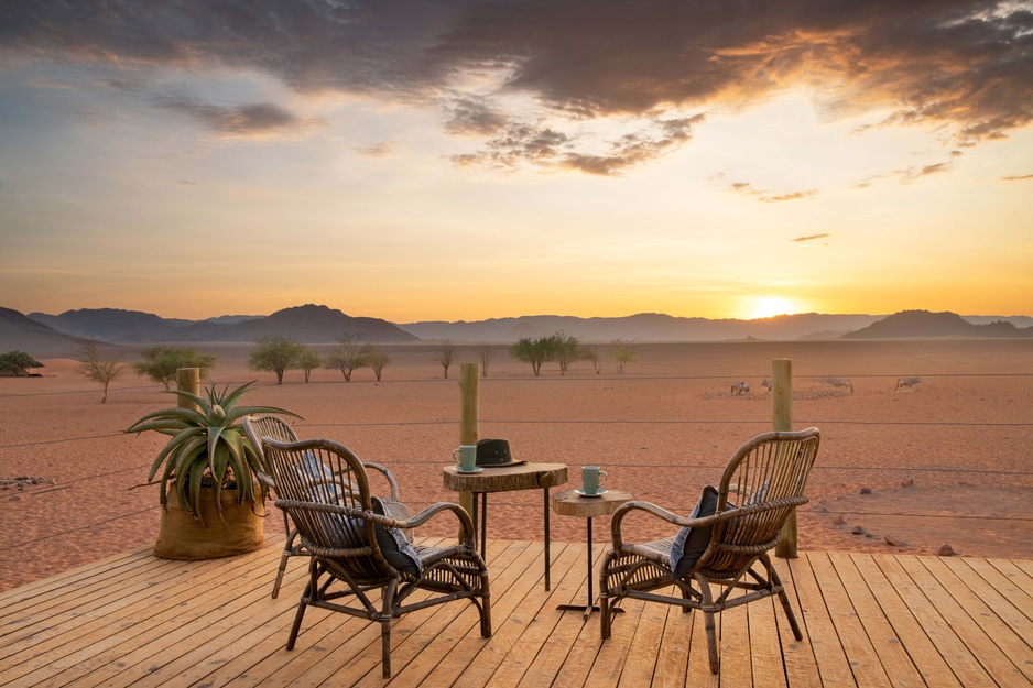 Kwessi Dunes Terrace Wilderness Panorama