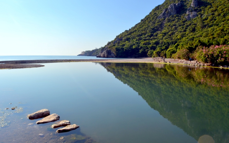 Olympos beach