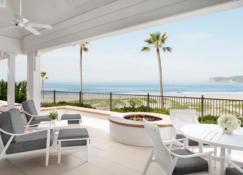 Hotel del Coronado Beach Villas room Beach Front Patio