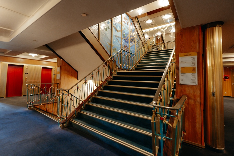ss Rotterdam Staircase