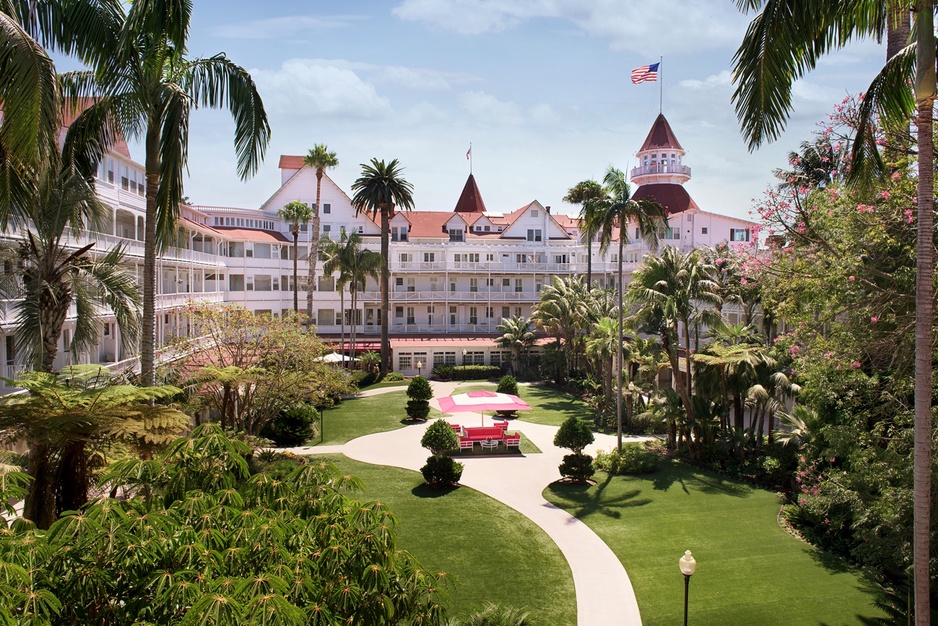 Hotel del Coronado Garden Patio
