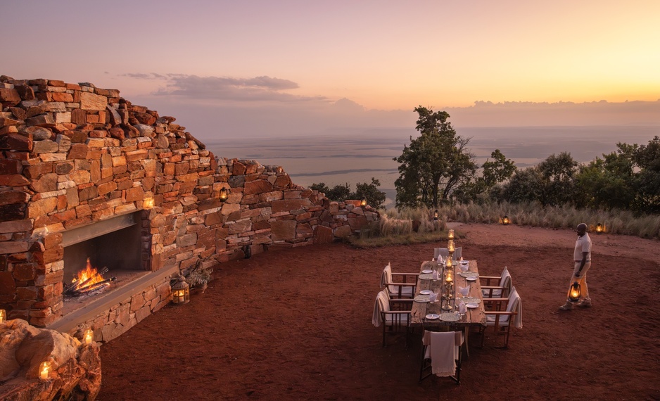 Wild Hill, Kenya - Outdoor Boma Dinner