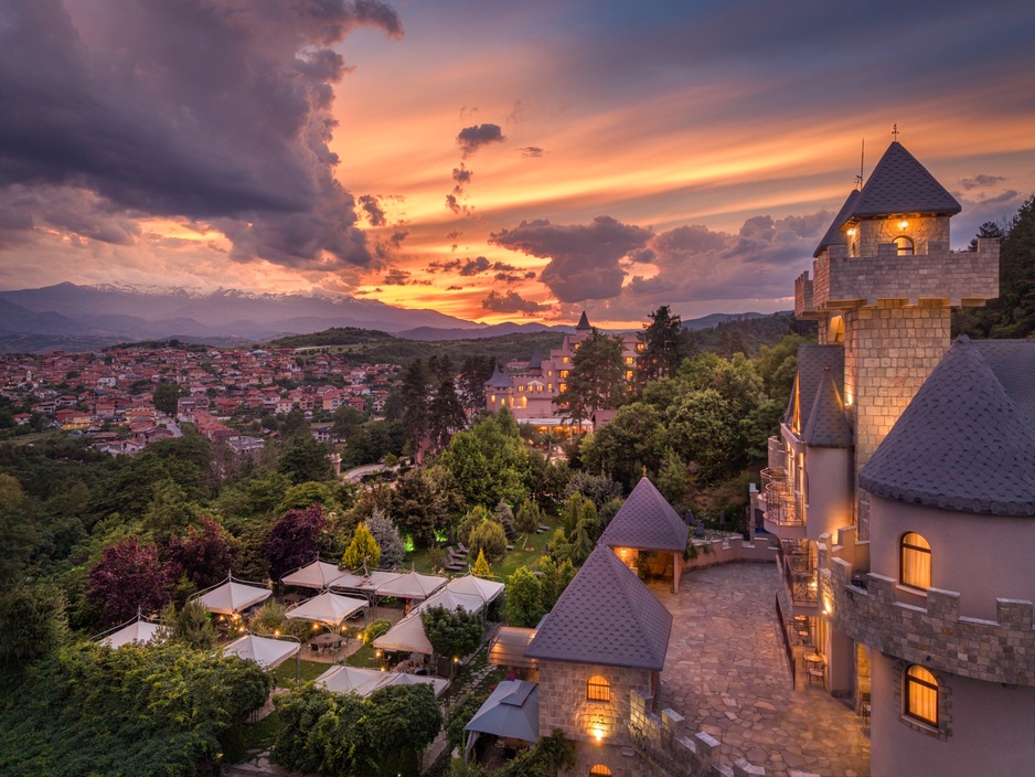 Royal Valentina Castle with its Garden Terrace
