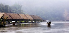River Kwai Jungle Rafts - Floating Hotel In Thailand
