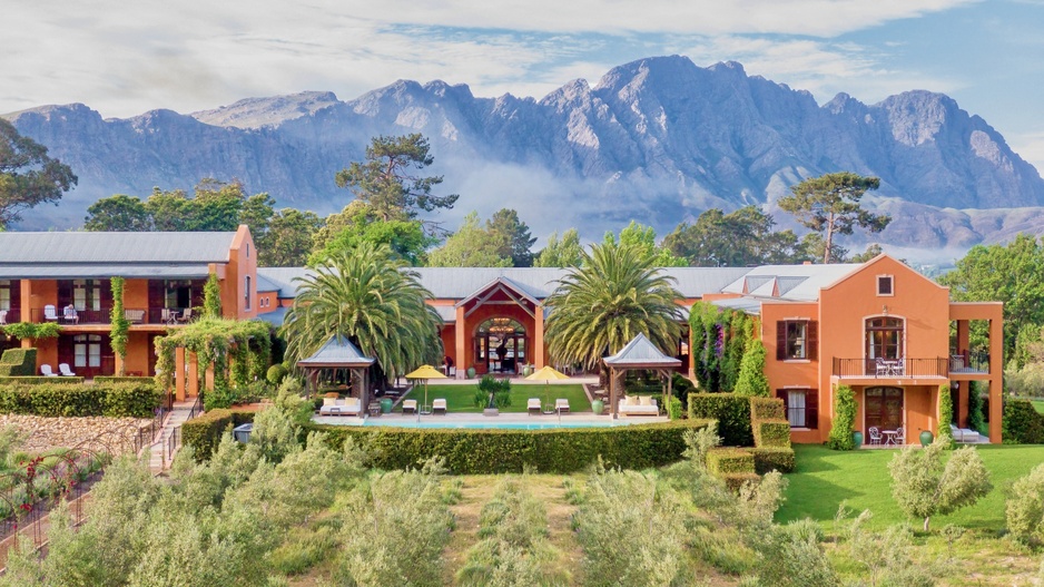 La Residence, Franschhoek Villas Aerial