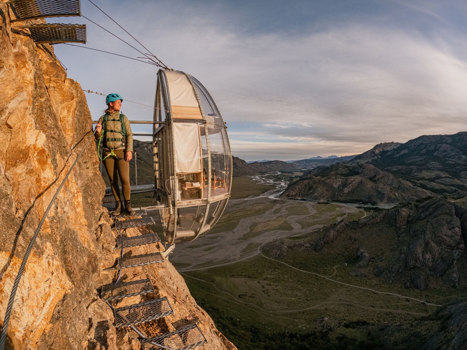 OVO Patagonia - Climb to the Capsule