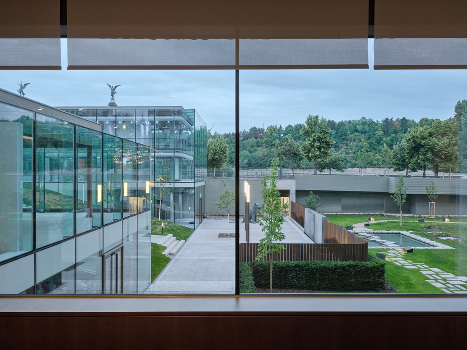 The Fairmont Golden Prague Hotel Garden