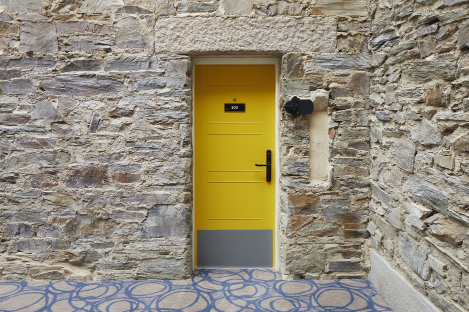 The Bodmin Jail Hotel Door to the Prison Cell