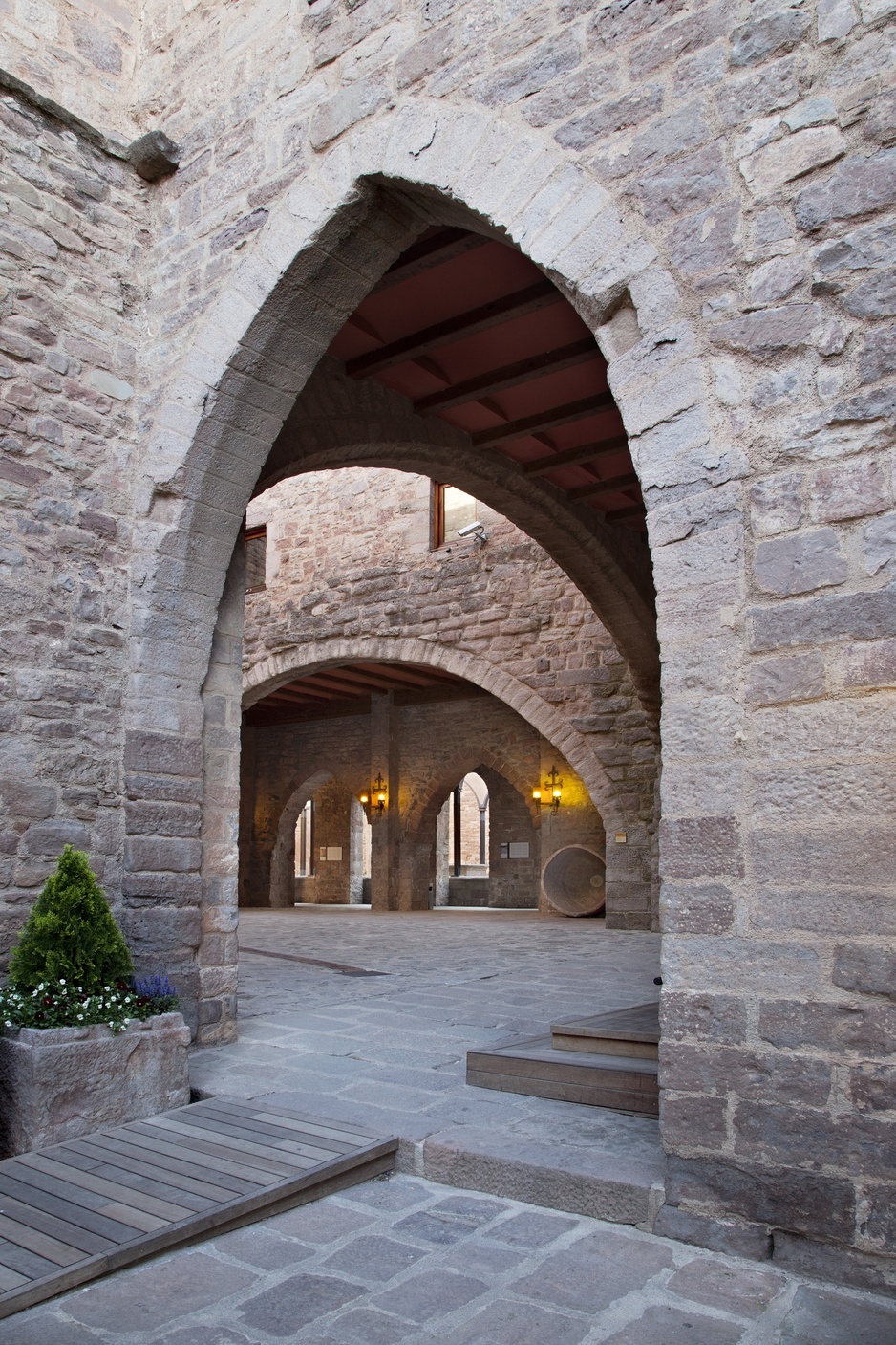 Parador de Cardona Inside its Walls