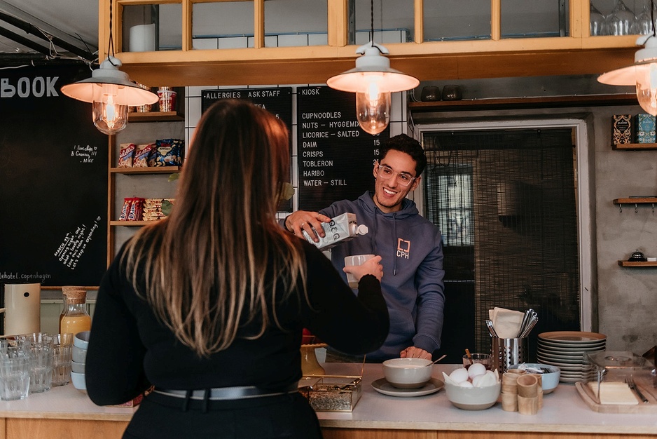 Capsule Hotel Copenhagen Café