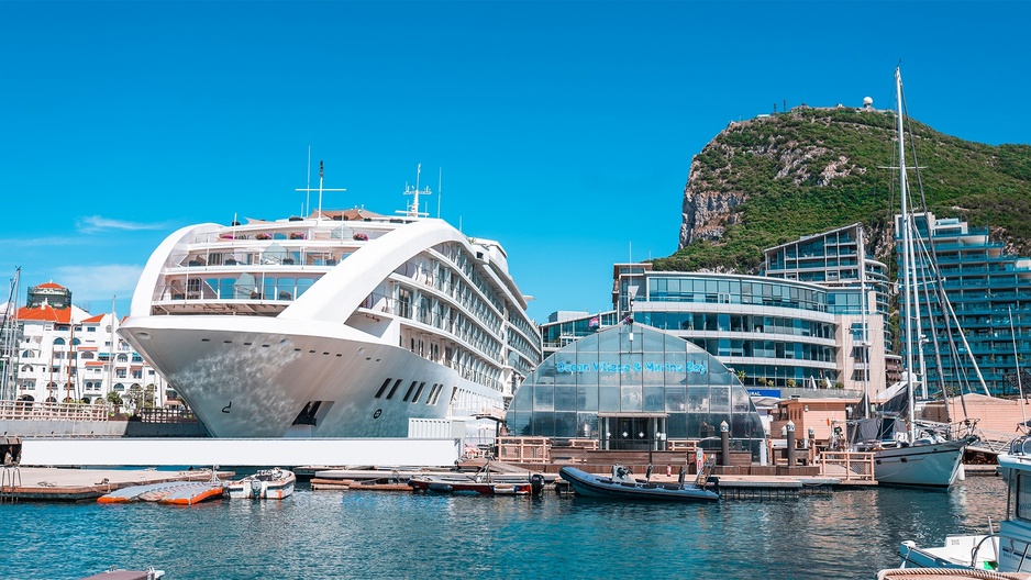 Sunborn Gibraltar's Ship in the Marina