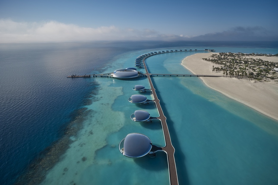 Shebara Resort Drone Overview