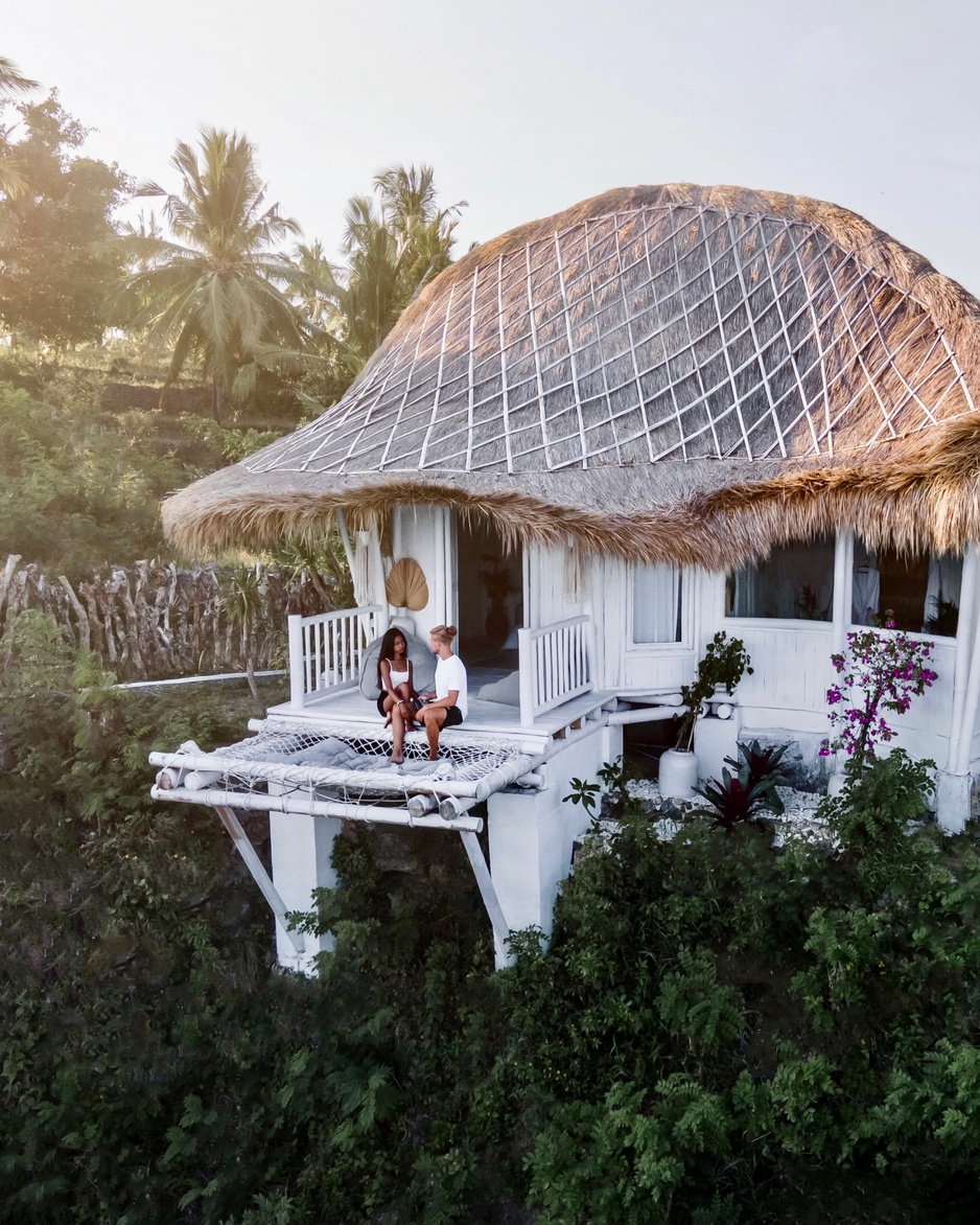 Tropical Glamping Bali - Cliffs Edge Bungalow Exterior