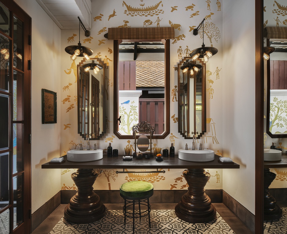 Rosewood Luang Prabang - Waterfall Pool Villa Bathroom