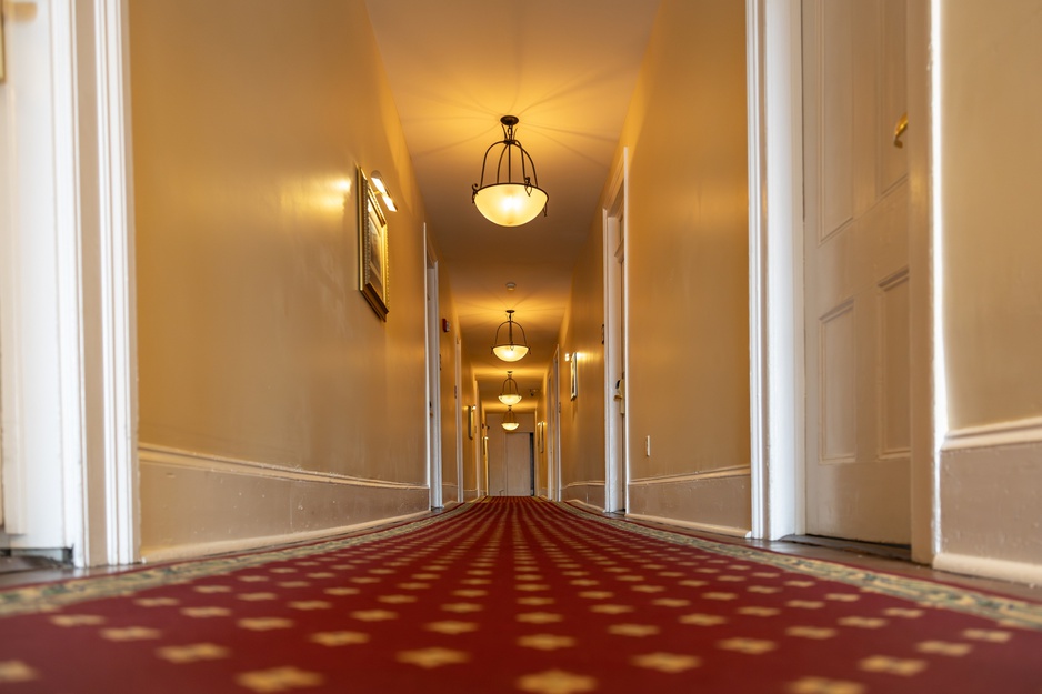 Marshall House Hallway