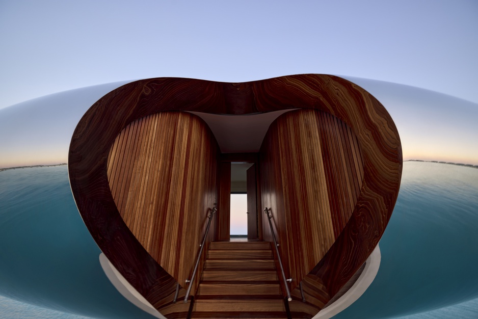 Shebara Resort - One Bedroom Water Villa Entrance