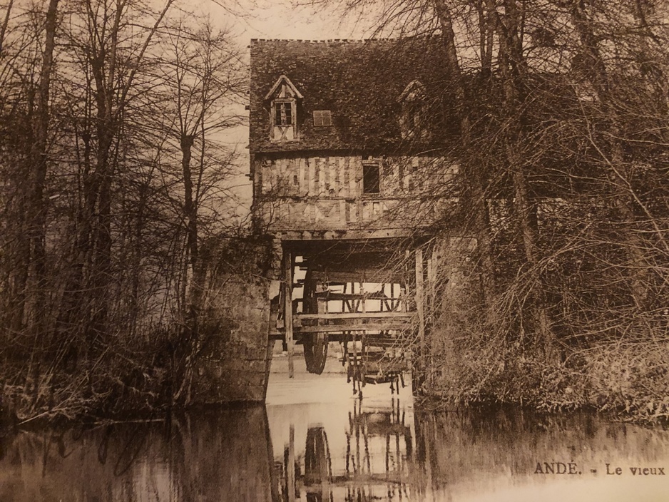 Le Moulin d'Andé Historic Photo