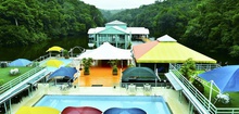 Amazon Jungle Palace - Floating Houses In The Rain Forest