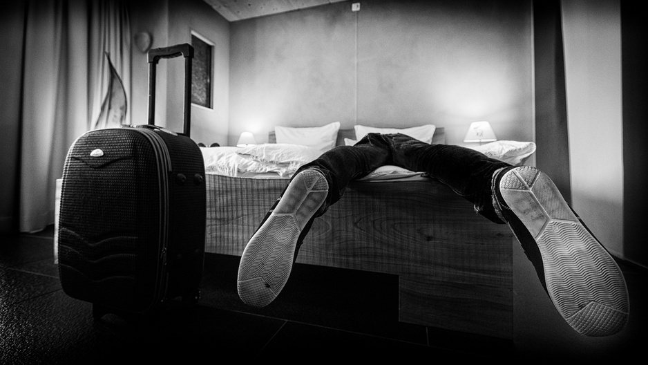 Maya Boutique Hotel Room In Black And White