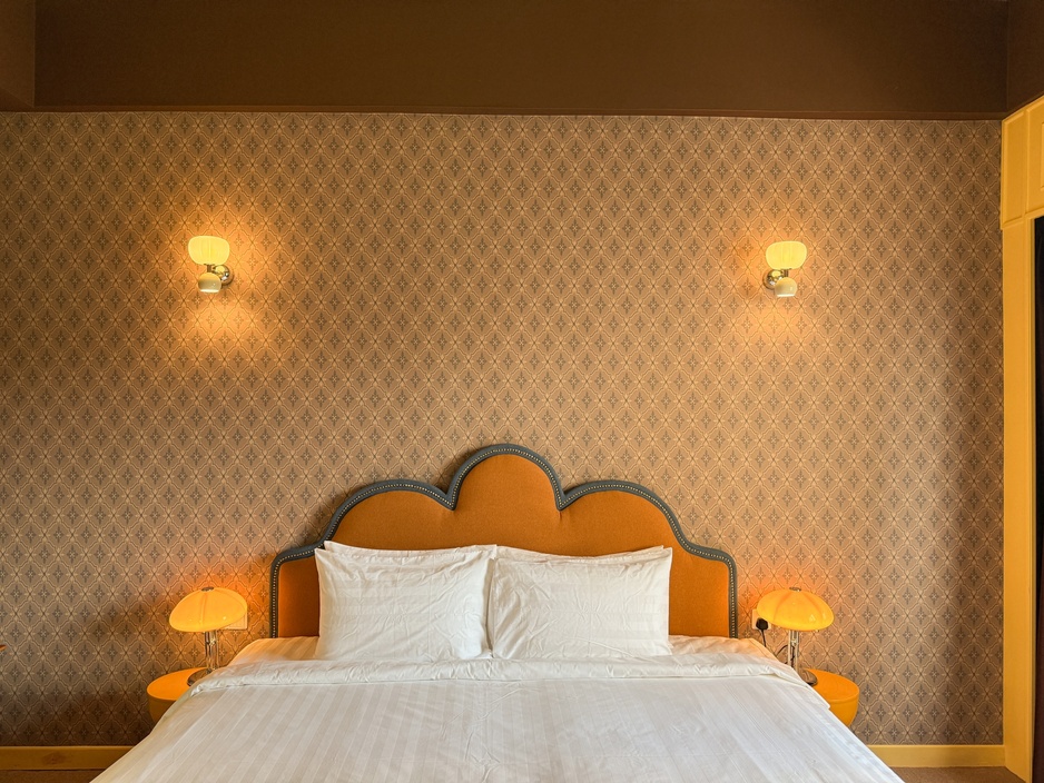 The Tres Hotel Deluxe Room Bed